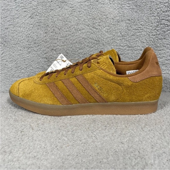 adidas Gazelle Bronze Strata Suede Gum Sole - Picture 12 of 14